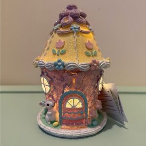 Pretty Pastel Light-up Fairy House- NWT